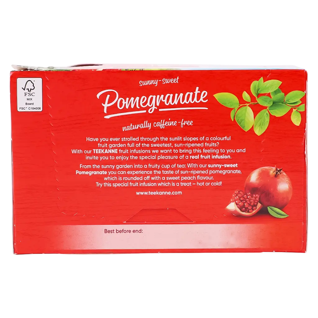 Teekanne Pomegranate Tea 2.25 gm 20 bags - view 4