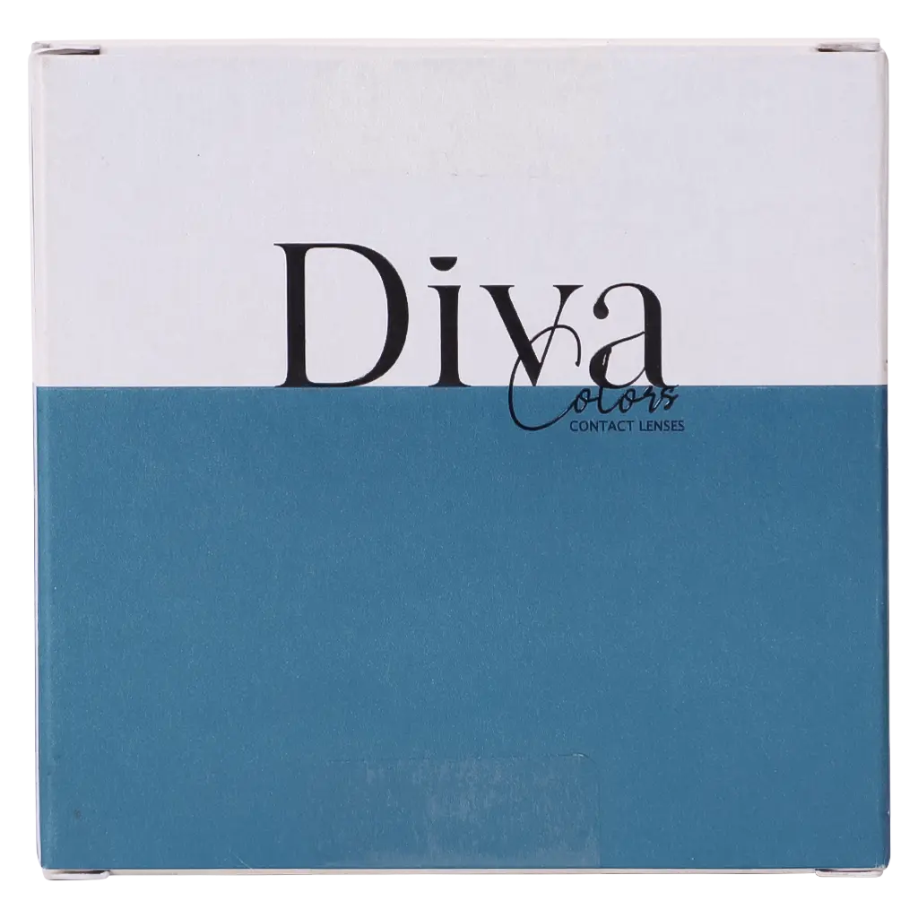 Diva Plano Contact Lenses Monthly Amande  - view 4