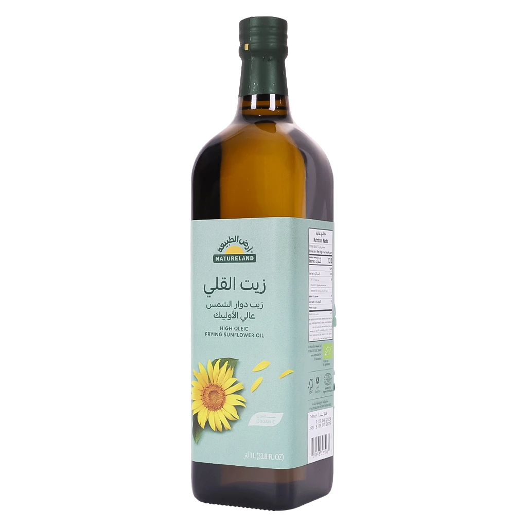 Natureland Sunflower Oil For Frying 1L