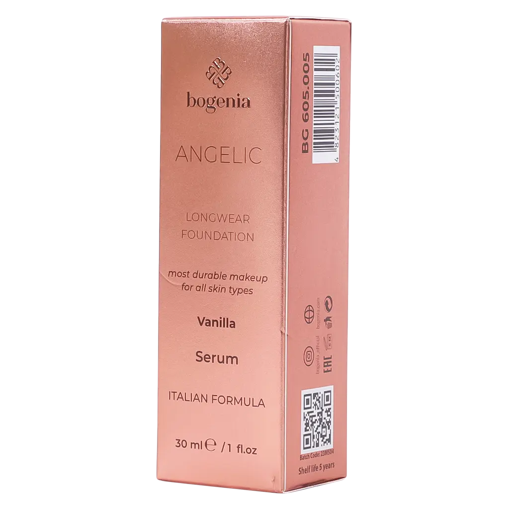 Bogenia Longwear Foundation Angelic Vanilla  - view 2