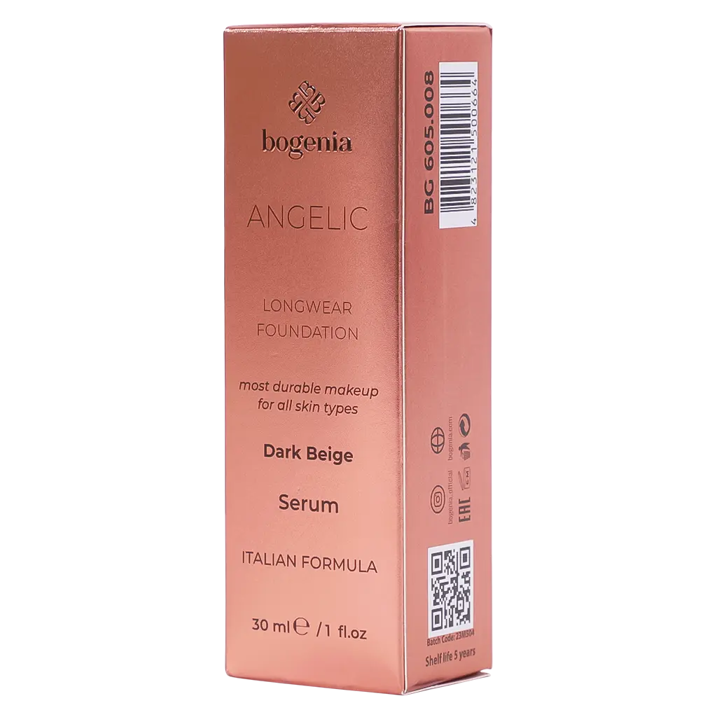 Bogenia Longwear Foundation Angelic Dark Beige - view 2