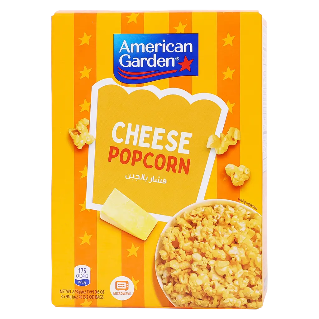 American Garden Microwave Popcorn Cheese - view 2