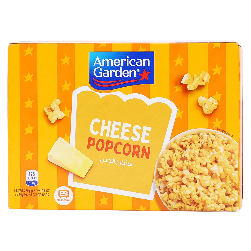 American Garden Microwave Popcorn Cheese - view 4