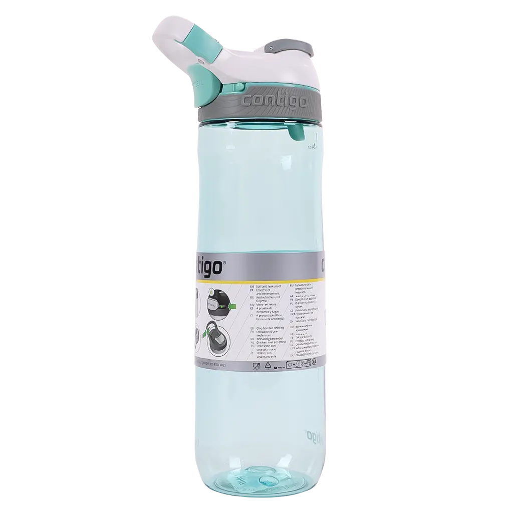 Contigo Autoseal Cortland Water Bottle Turquoise 720ml - view 2
