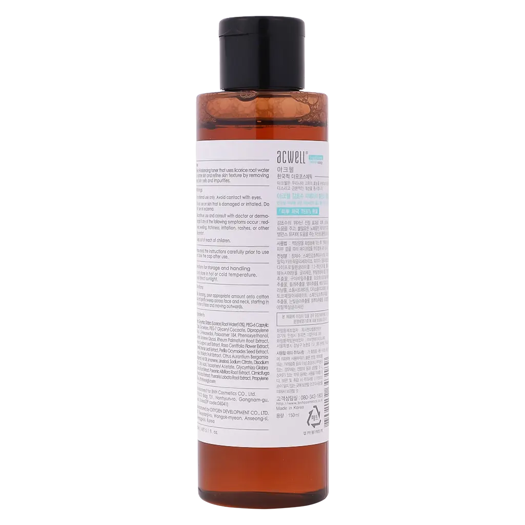 Acwell Licorice Ph Balancing Cleansing Toner 150 ml - view 3