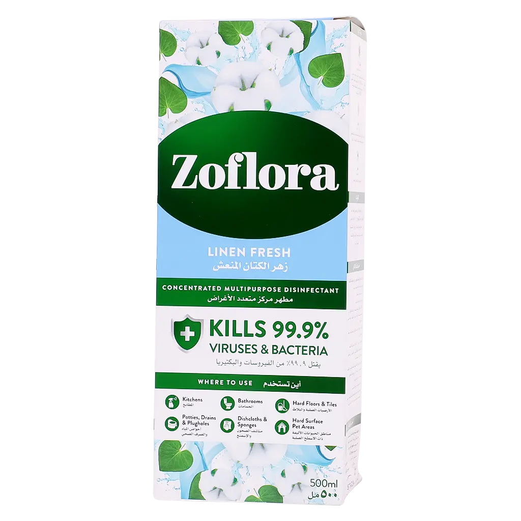 Zoflora Multipurpose disinfectant cleaner, Linen Fresh 500ml - view 2