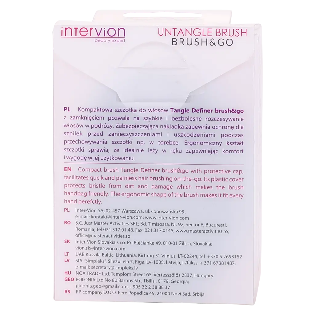 Intervion Compact Hair Brush  - view 3