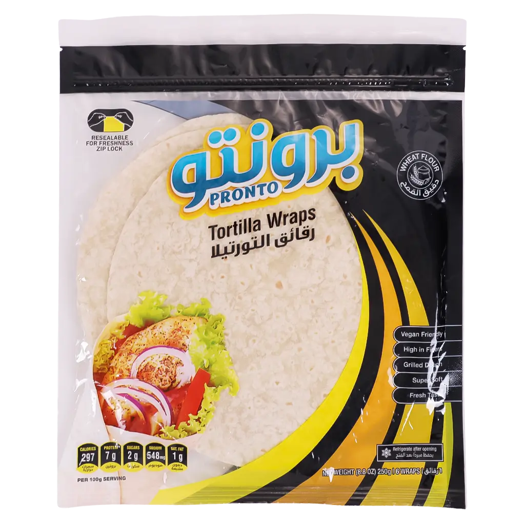 Pronto Tortilla Wrap White 250 gm - view 1