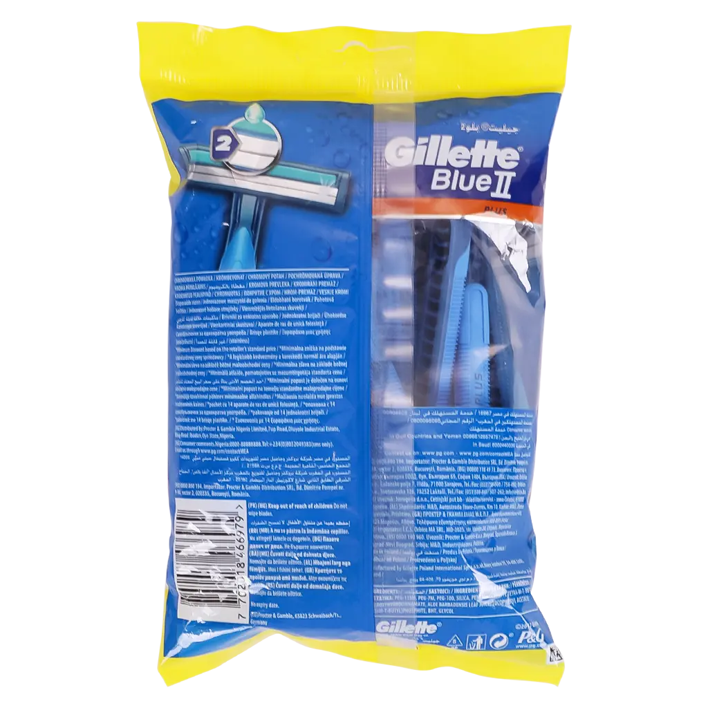 Gillette Blue Plus 2 Blade Razor 10 + 4 Free - view 2