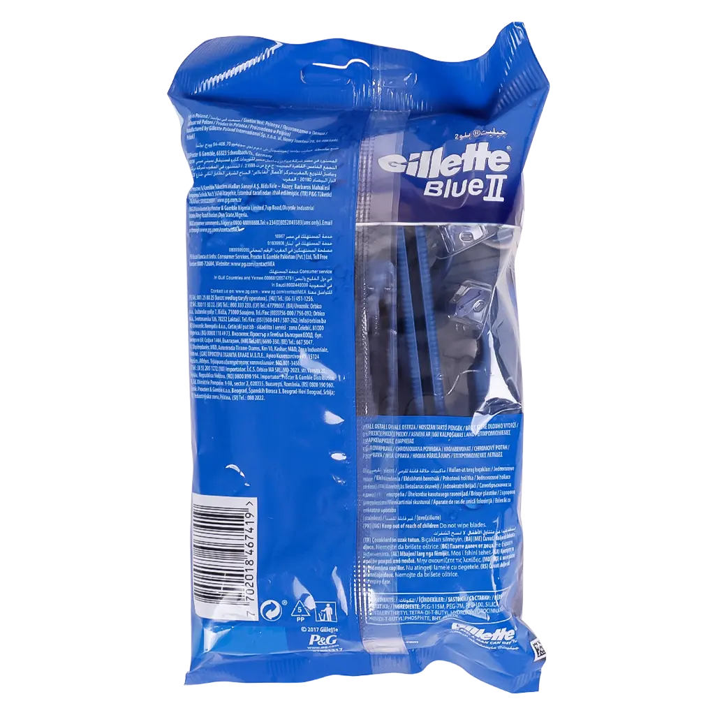 Gillette Blue 2 Shaving Razor 10 Pcs - view 2