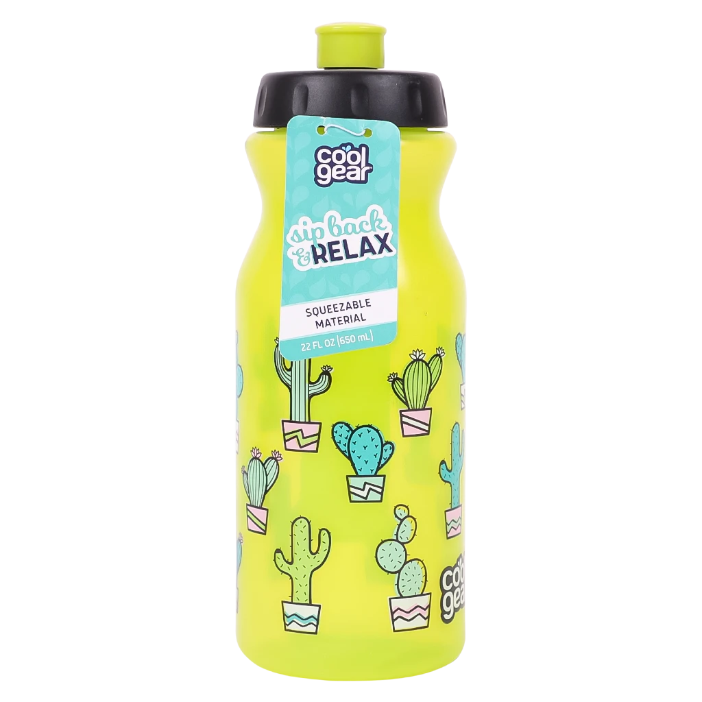 Cool Gear Water Bottle Green 625 ml