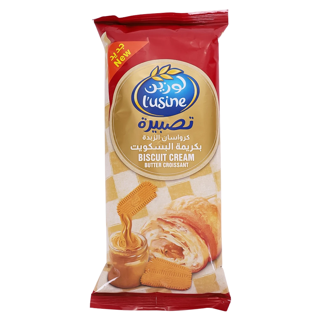 Lusine Biscuit Cream Butter Croissant 83 gm