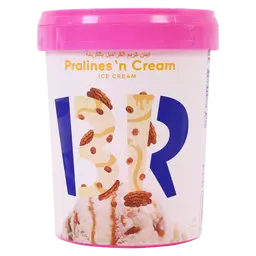 Baskin Robbins Ice Cream Pralines & Cream 1 L