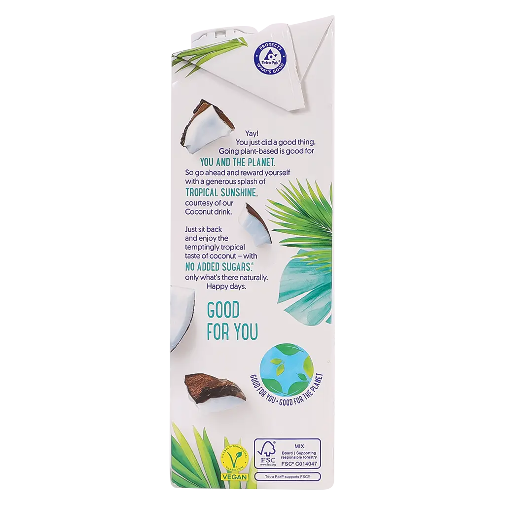 Alpro Oiginal Coocnut Drink Low Fat 1 L - view 3
