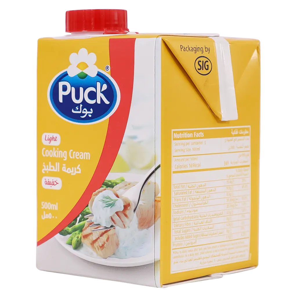 Puck Cooking Cream Low Fat 500 ml - view 4
