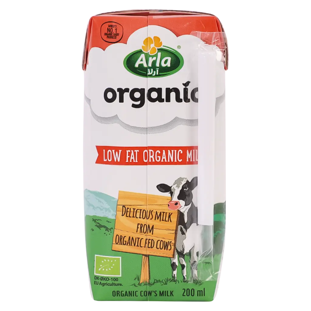 Arla Organic Milk Low Fat 200 ml - view 6