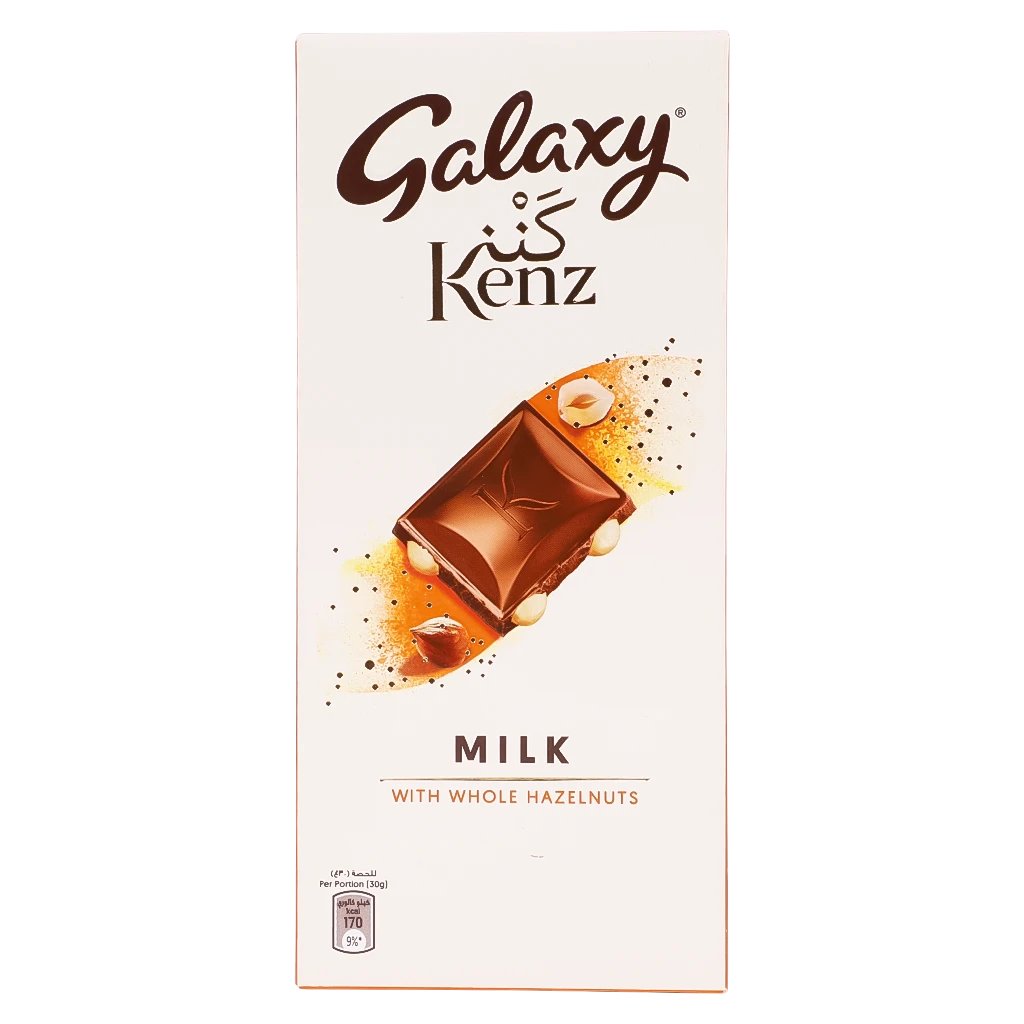 Galaxy Kenz Milk Hazelnut 90 gm