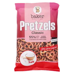 Baker Pretzles Classic Salty 250 gm