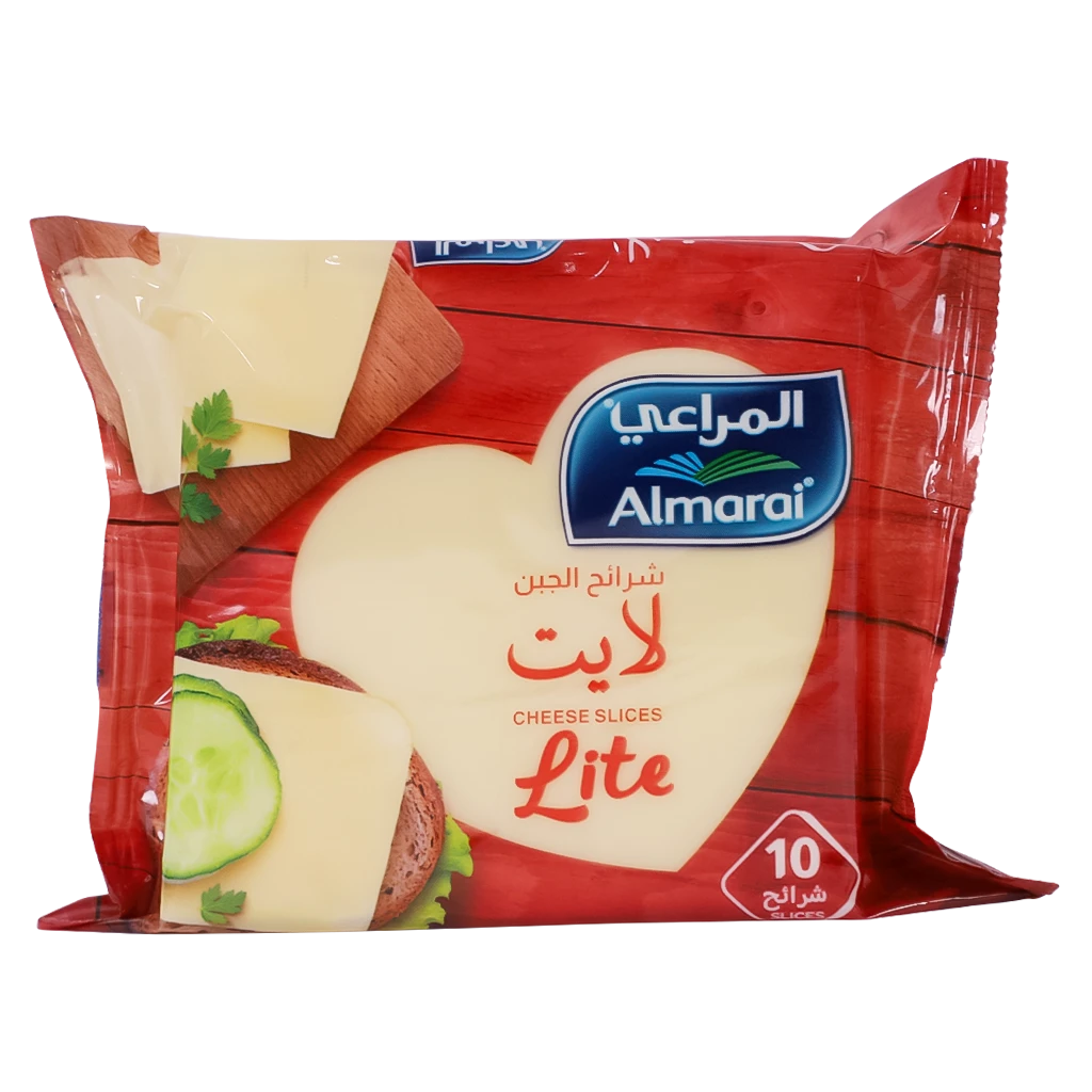 Almarai  Low Fat Slices Cheese 10 Slices 200 gm