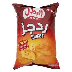 Albatal Ridges Potato Chips Cheese 155 gm
