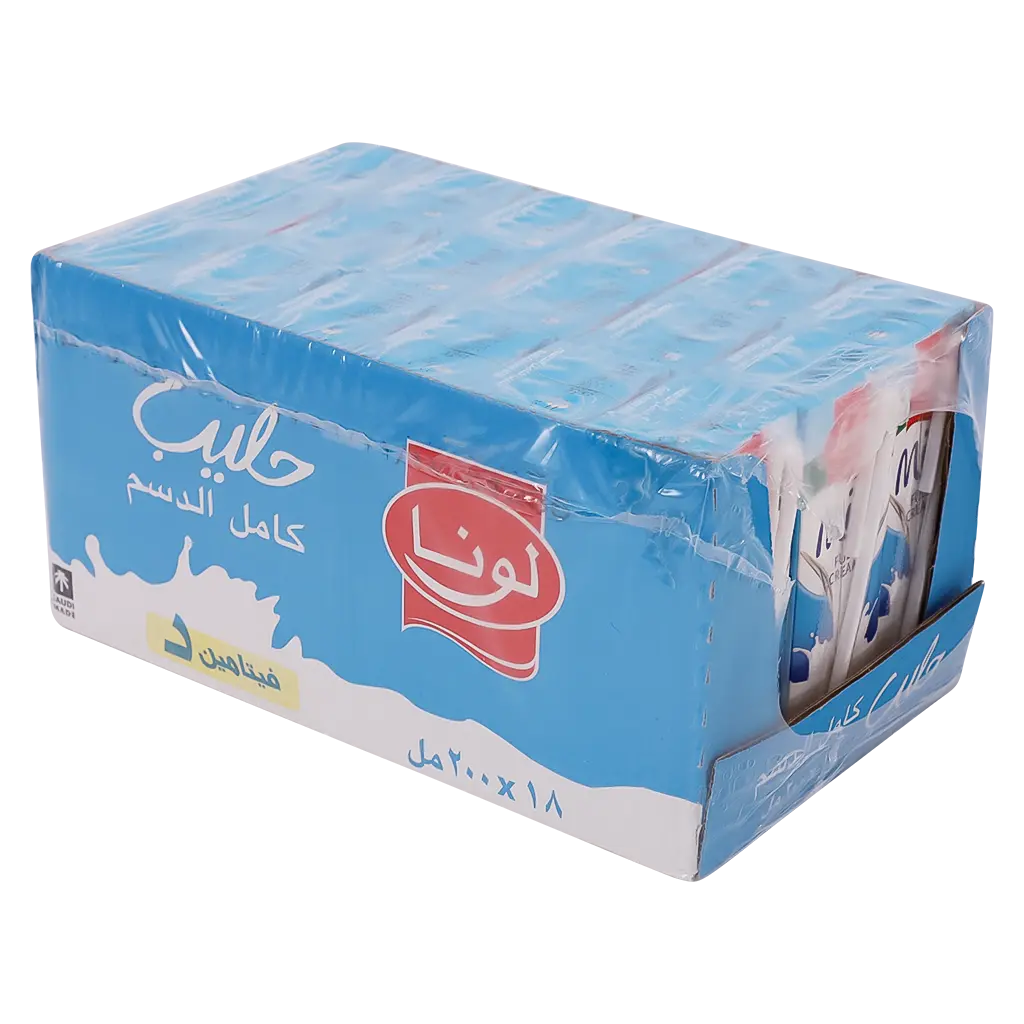 Luna Full Cream Milk 18 pcs 200 ml - view 1