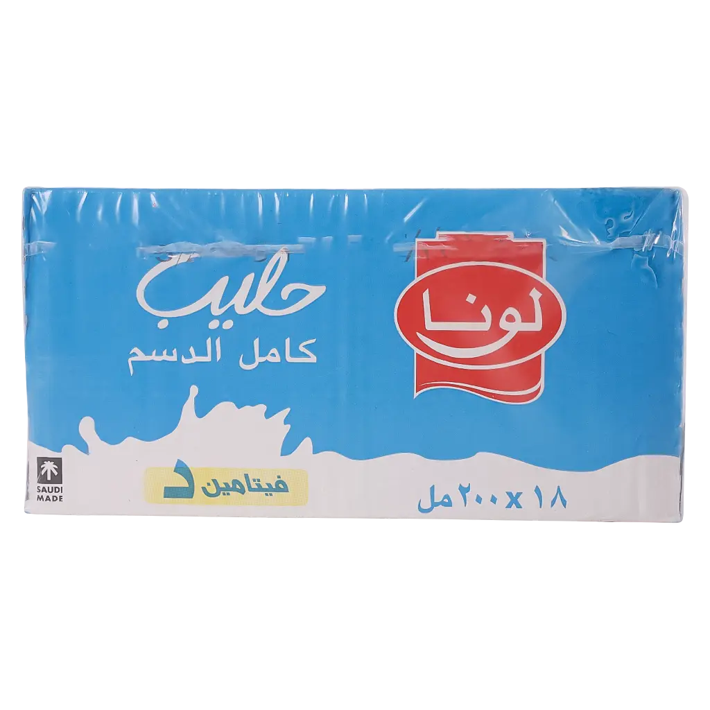 Luna Full Cream Milk 18 pcs 200 ml - view 2