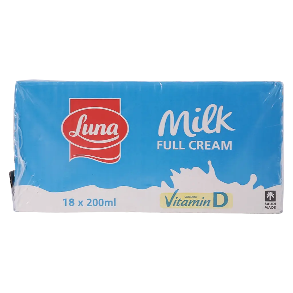 Luna Full Cream Milk 18 pcs 200 ml - view 3