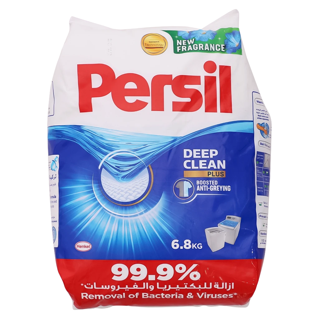 Persil High Foam Powder Detergent Top Loading 6.8 kg
