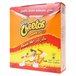 Crunchy Cheetos Flamin Hot 25GX12