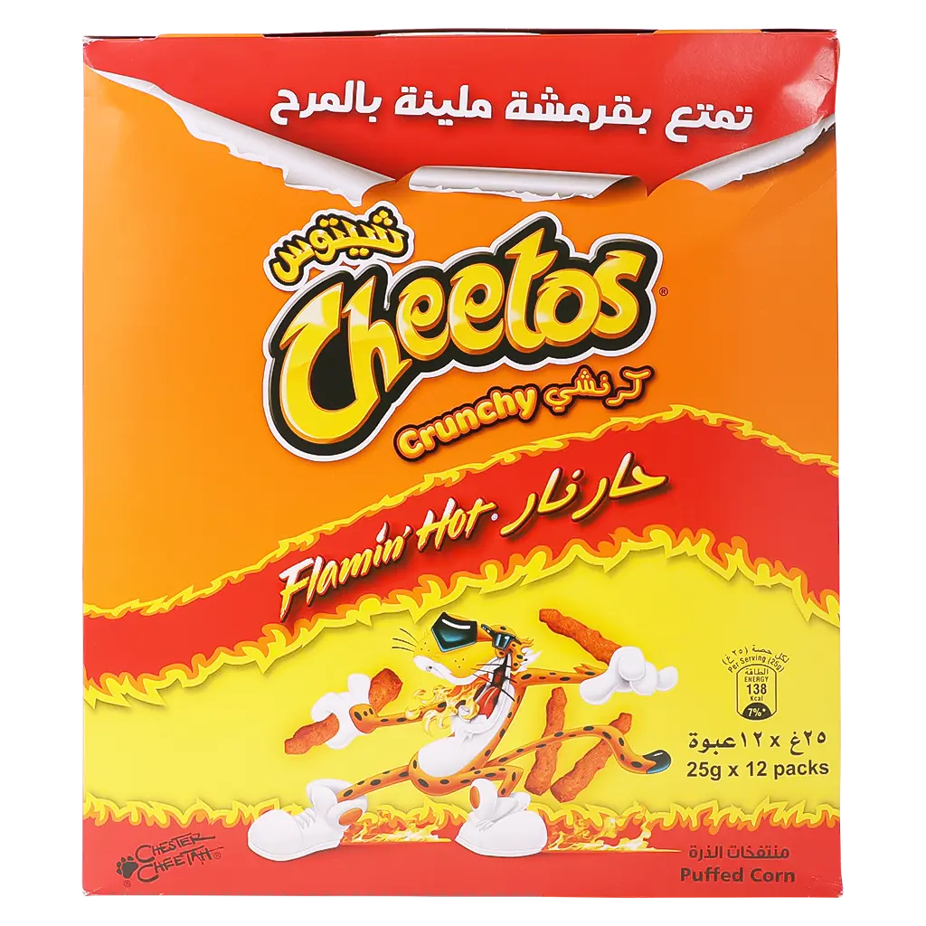 Crunchy Cheetos Flamin Hot 25GX12 - view 2