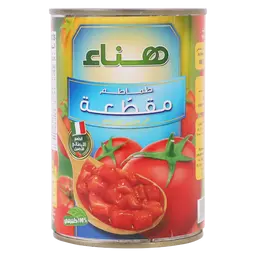 هنا طماطم مقطعة في عصير طماطم 400 جم