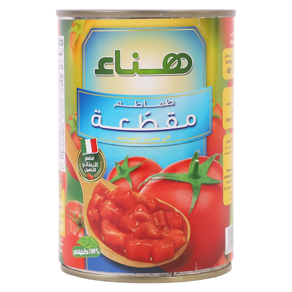 Hanaa Chopped Tomatoes 400 gm