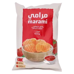 Marami Ketchup Wavy Potato Chips 100 gm
