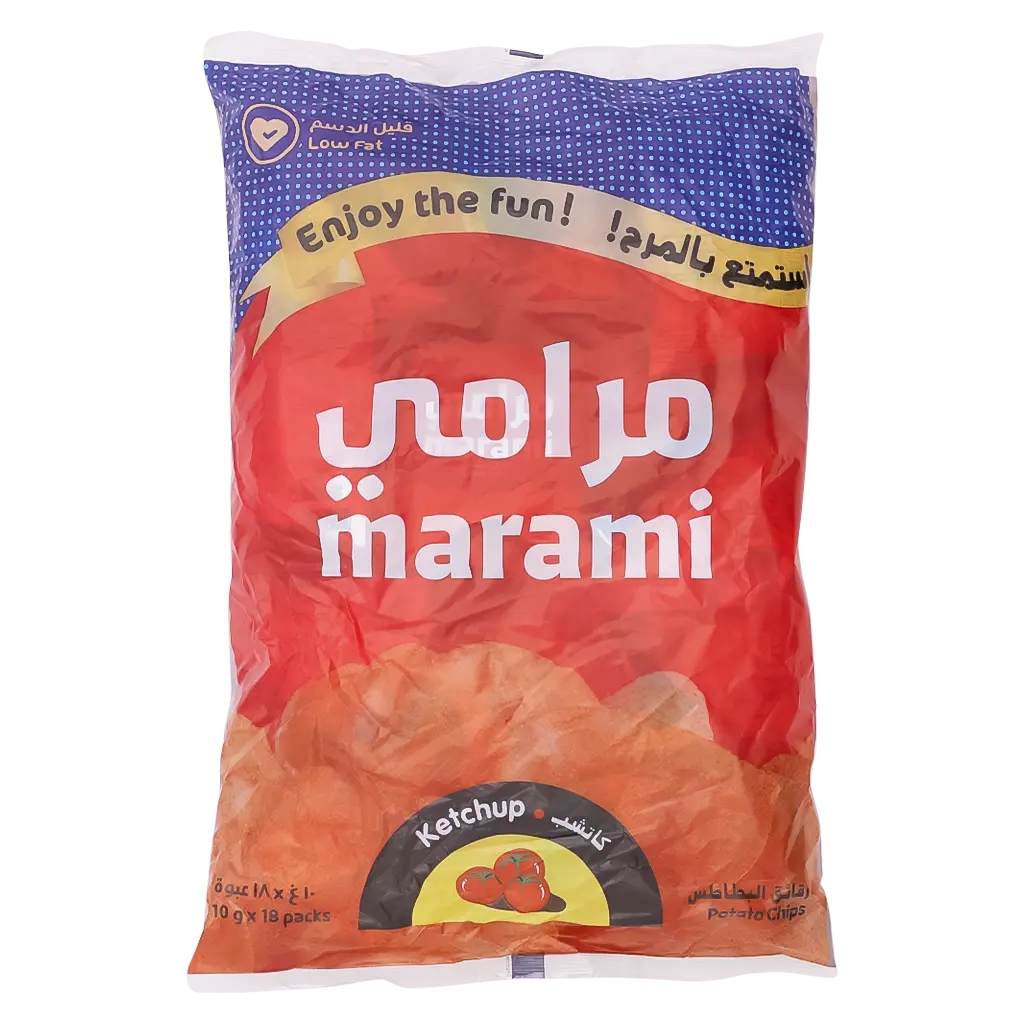 Marami Ketchup Plain Potato Chips 18 pcs 10 gm - view 1