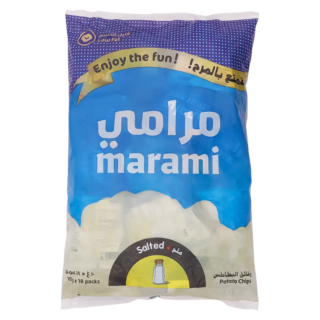 Marami Salt Plain Potato Chips 18 pcs 10 gm - view 1