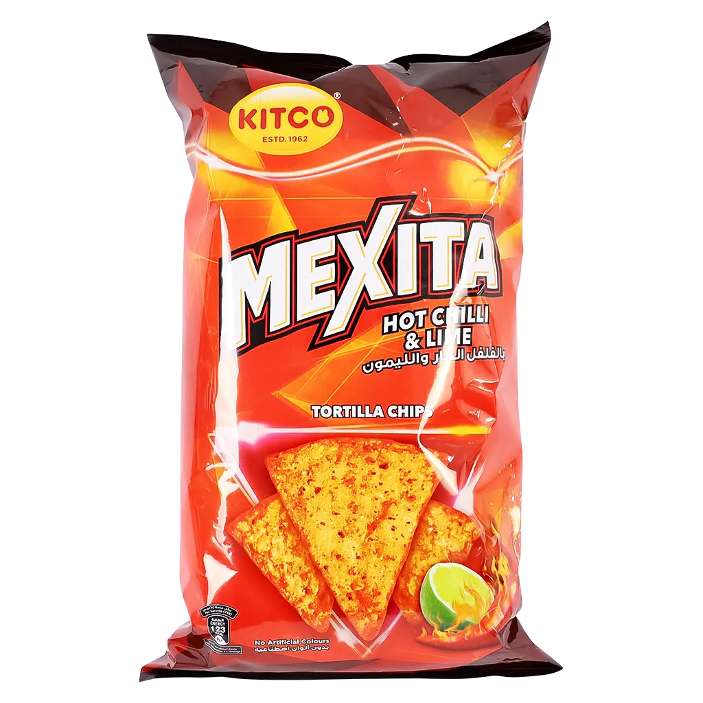 Mexita Tortilla Hot Chilli & Lime 180 gm - view 1