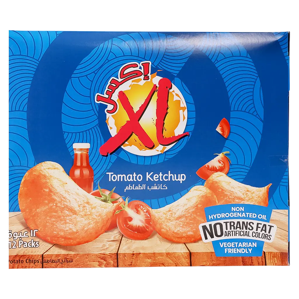 XL Potato Chips Ketchup Duplex 12 pcs 21 gm - view 3