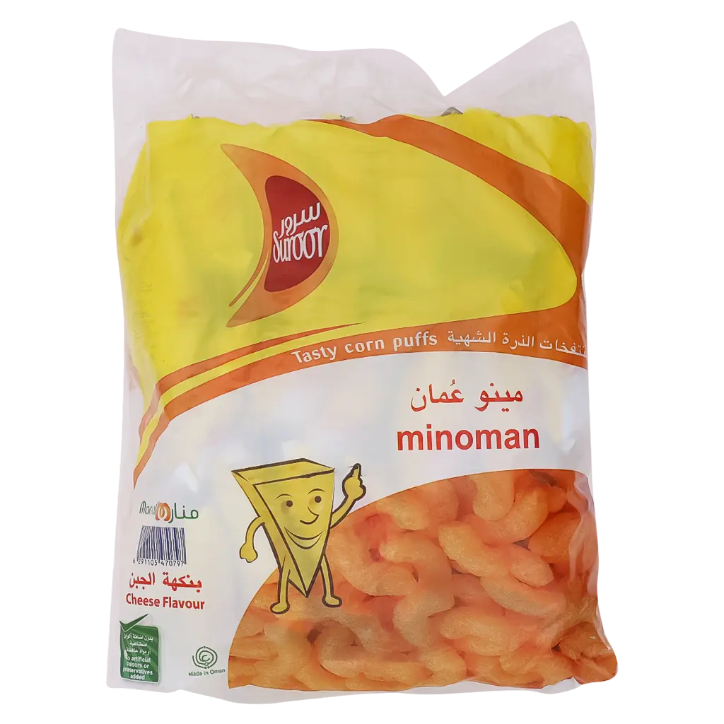 Minoman Cheese Puffs 22 PCS 12 gm - view 1