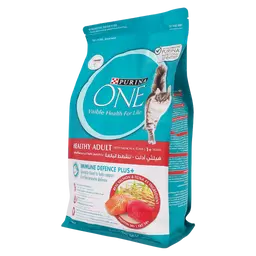 Purina One Dry Cat Food Healthy Adult Salmon Tuna 1.2 kg