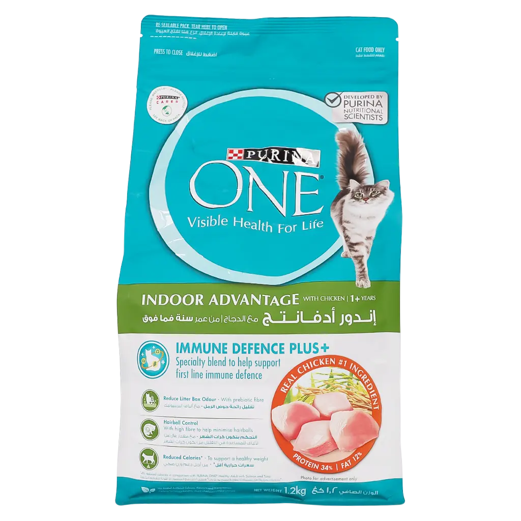Purina One Dry Food for Cats Indoor Adventure With Chicken 1.2 kg - view 2