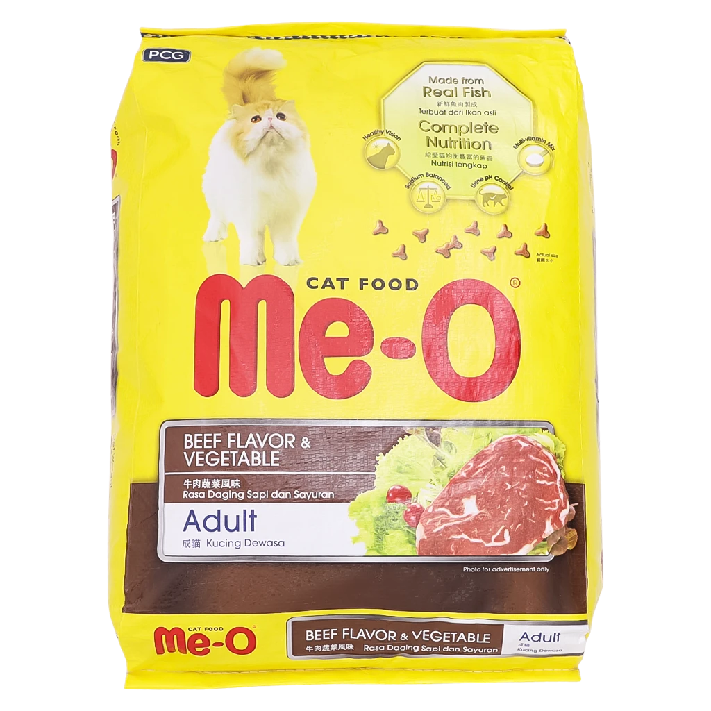 Me O Dry Food for Cats Beef and Vegetable 7 kg