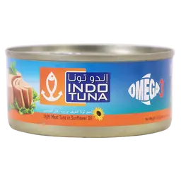 Indo Light Meat Tuna In Sunflower Oil 160 gm