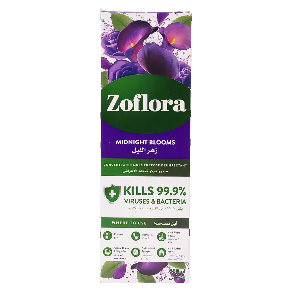 Zoflora Multipurpose disinfectant cleaner Midnight Blooms 250 ml - view 3