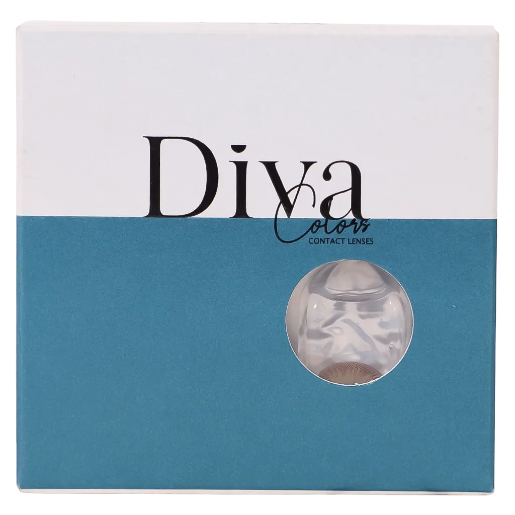 Diva Plano Contact Lenses Monthly Toffee - view 3
