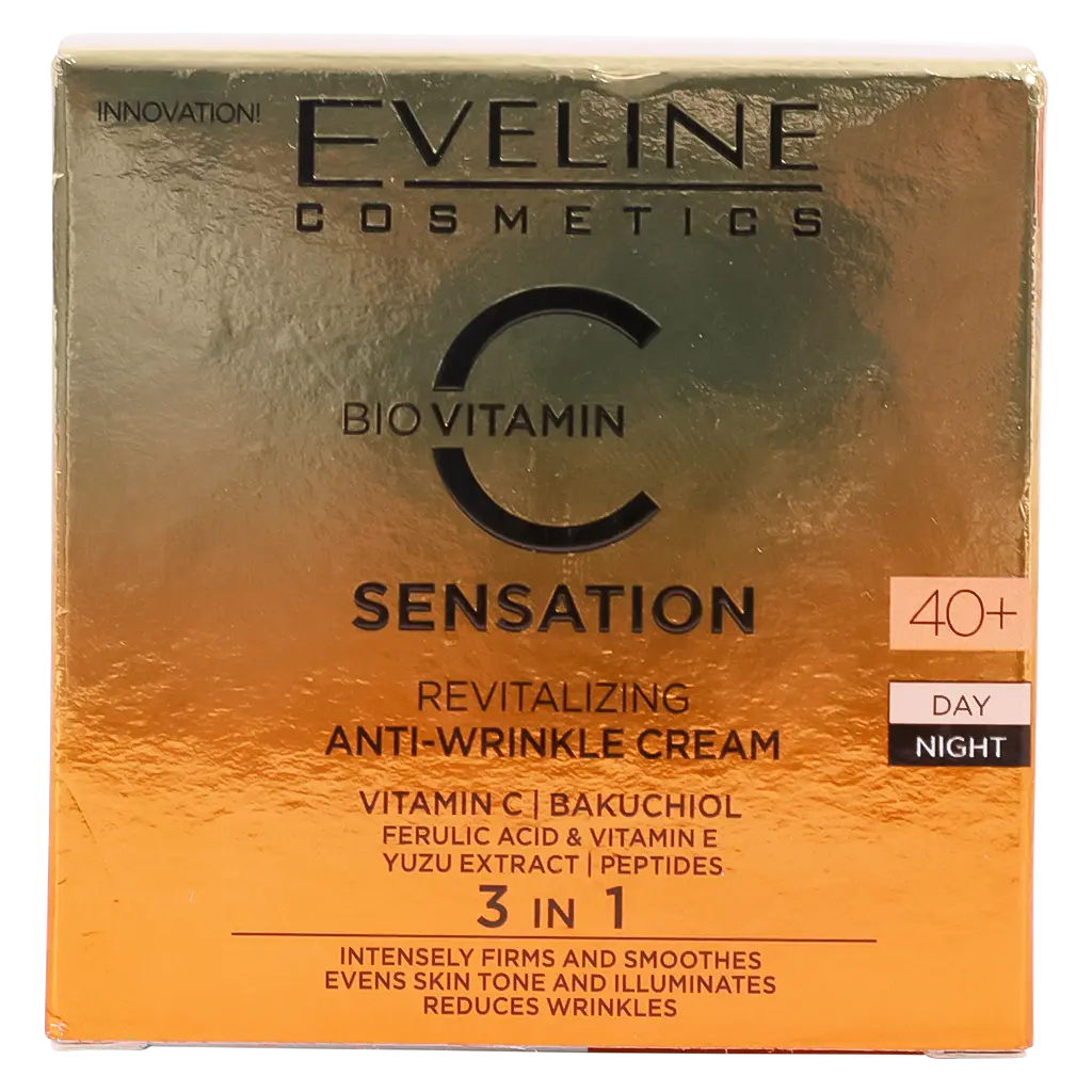 Eveline C Sensation Revitalizing Wrinkle Day And Night Cream 50 ml - view 2