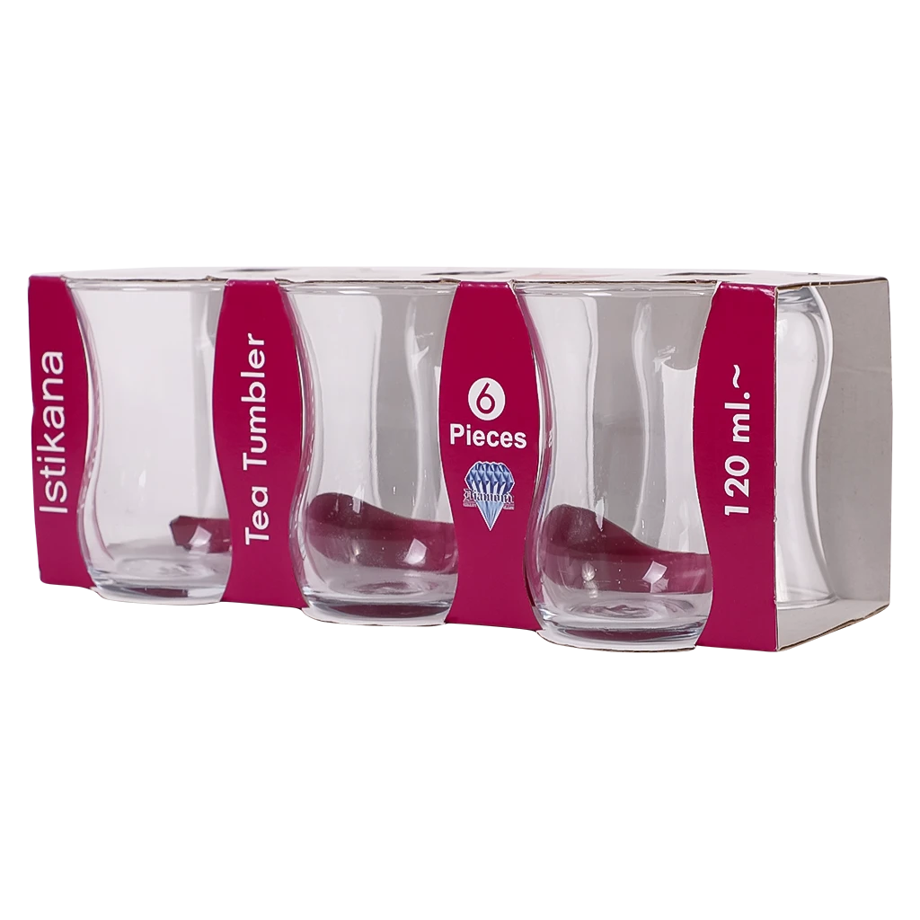Tea Glass Set 120 ml 6 pcs