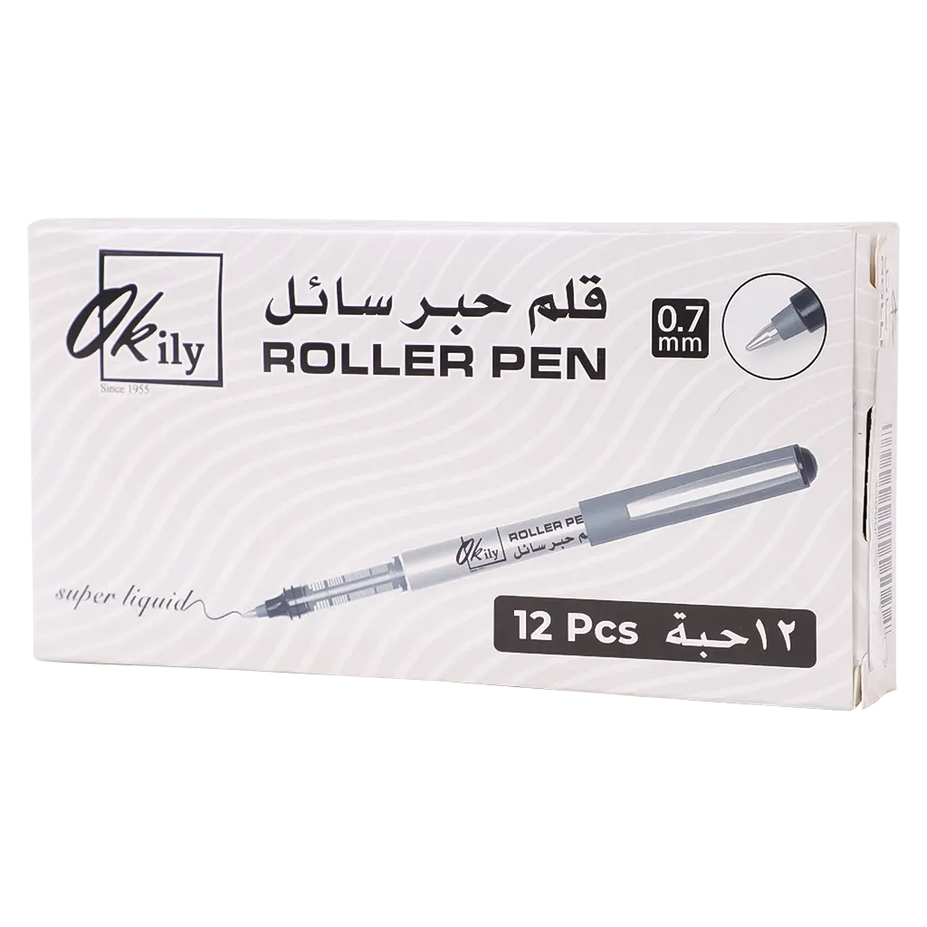 Alokaily  Pen Black Color Size 0.7 mm 12 pcs - view 1