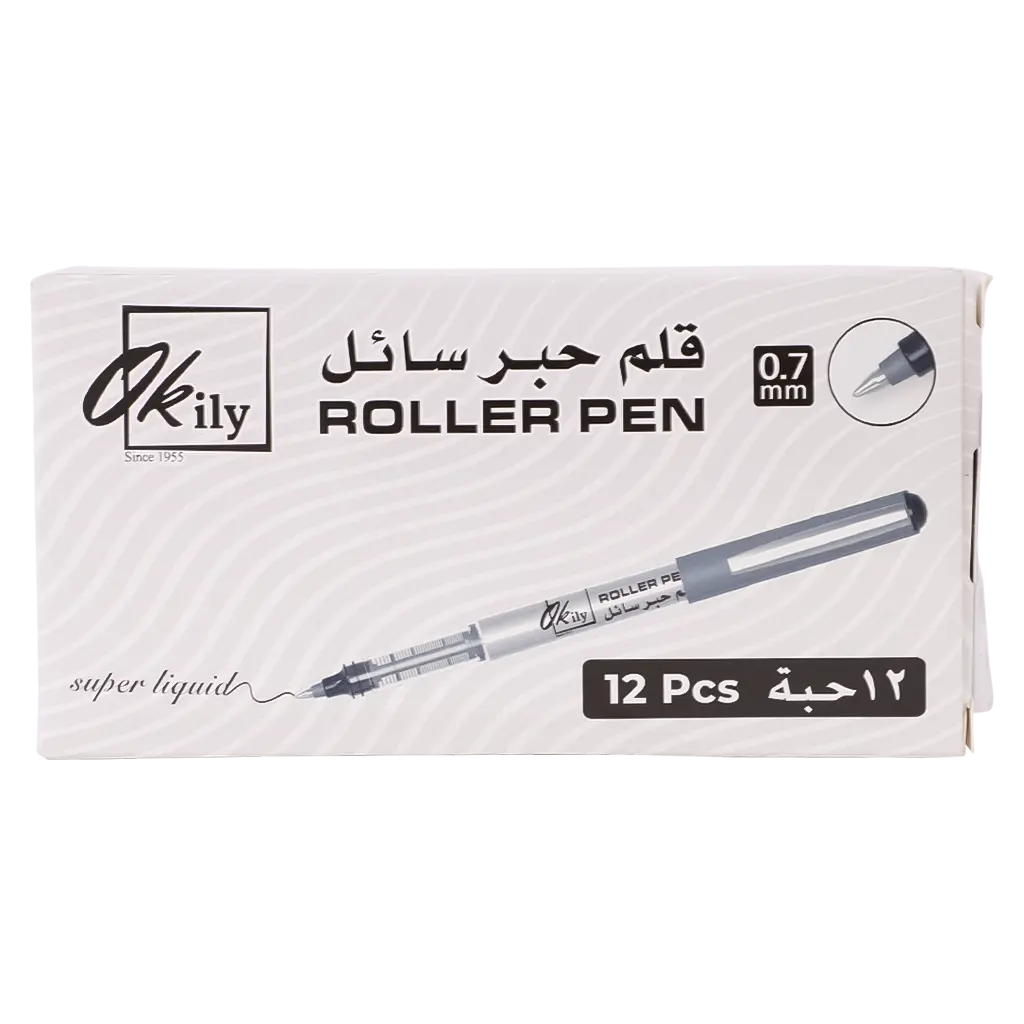 Alokaily  Pen Black Color Size 0.7 mm 12 pcs - view 2