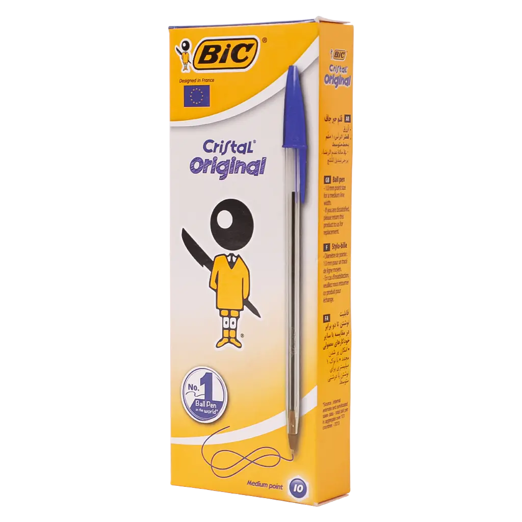 Bic Ballpoint Pen Blue 10 Pcs - view 1