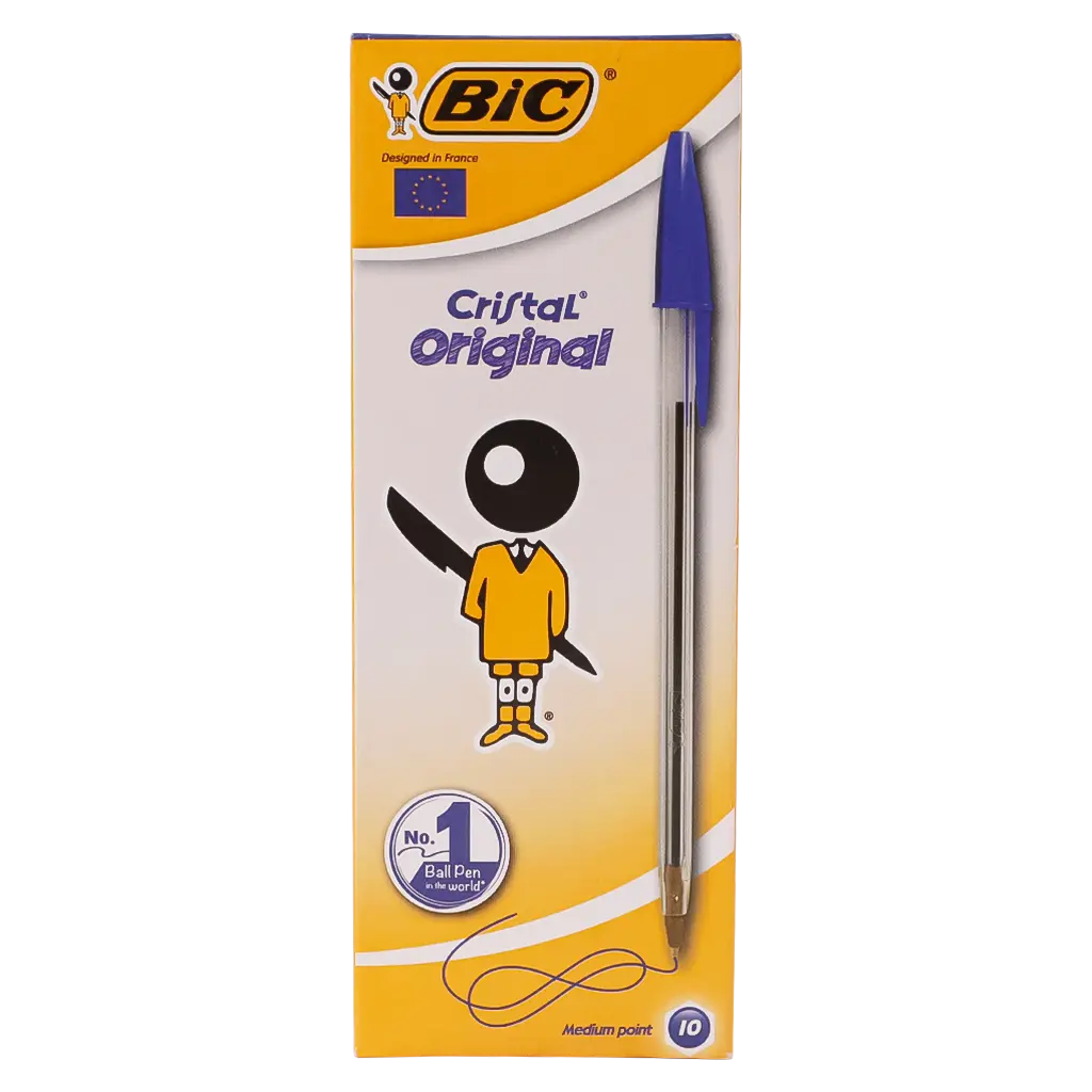 Bic Ballpoint Pen Blue 10 Pcs - view 2